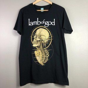 Lamb Of God t Shirt Heavy Metal Band Concert Tour Large